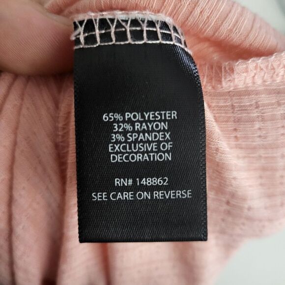 Torrid Blush Pink Flutter Sleeves Babydoll Top Blouse Plus Size 1 Casual Lace - Picture 6 of 6